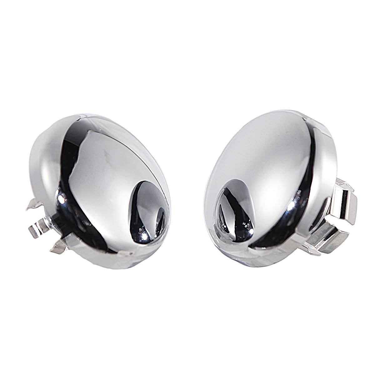 Tappo Serbatoio Moto Cappucci for dadi dell'asse anteriore for motocicletta Uso adatto per Harley Touring Street Road Glide CVO FLHX FLTRX 2023 2024(Chrome)