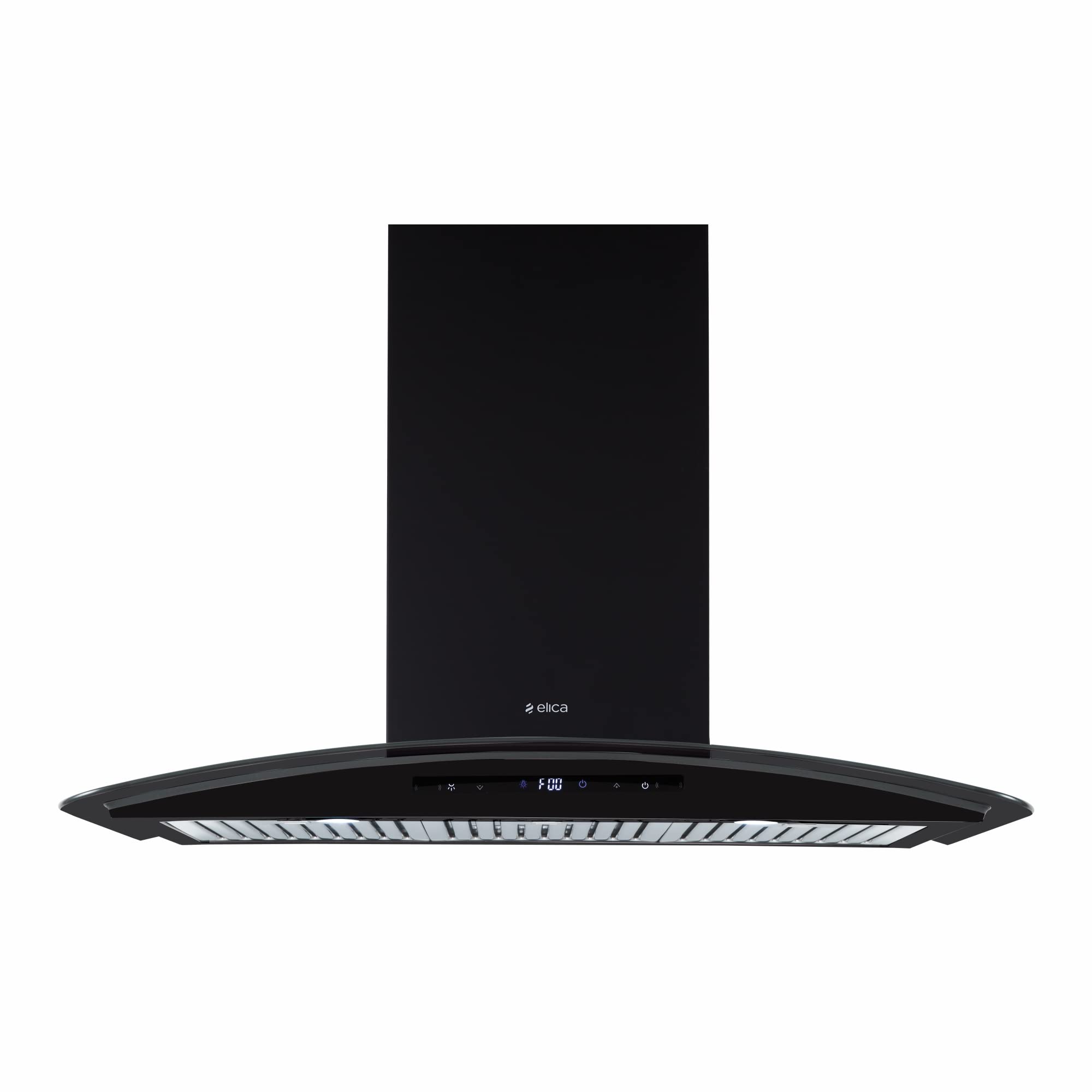 Elica iSMART 5 STAR Performance 90 cm Kitchen Chimney with Inverter Technology and 15 Years Warranty (iSMART GLACE TRIM BF LTW 903 NERO)
