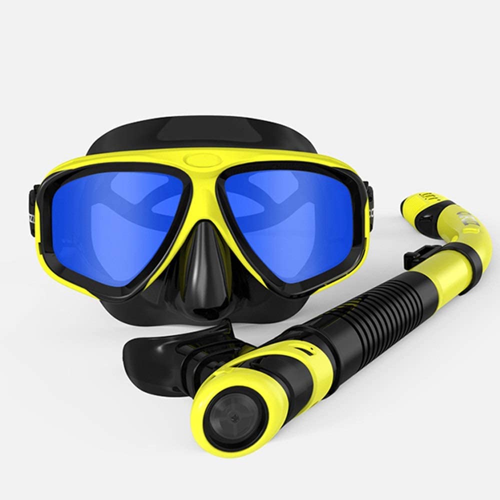 Amazon.co.jp: プロのスキューバダイビングマスクシュノーケル防曇  