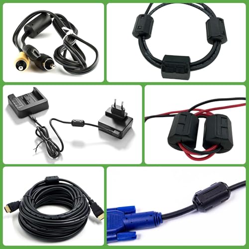 Filtro de supresión de ruido con anillo de ferrita para cables USB y sistemas de vídeo 6