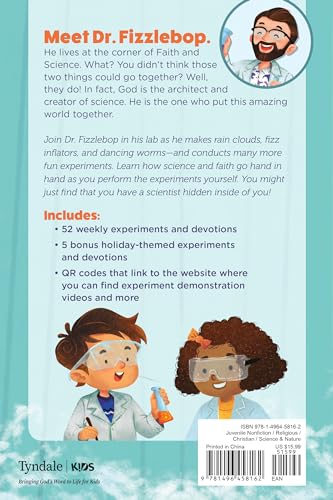 Faith and Science with Dr. Fizzlebop: 52 Fizztastically Fun Experiments and Devotions for Families - Image 2