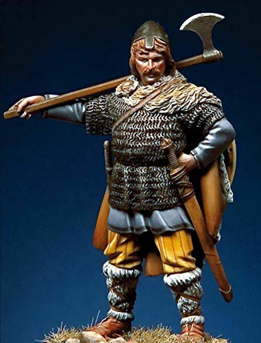 Figura modelo guerrero vikingo 1:32 resina sin pintar