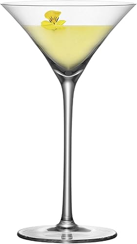 Miniatura 2 de CUNTZ Trompeta Martini Glass - Vaso de cristal japonés triángulo vidrio de Martini alto para cóctel