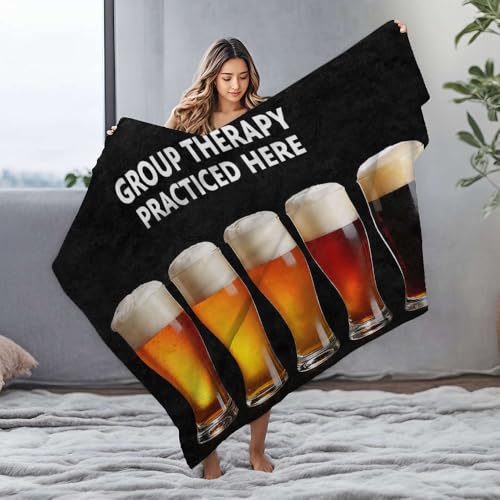 Couverture imperméable bière idée cadeau originale plaid flanelle - 2