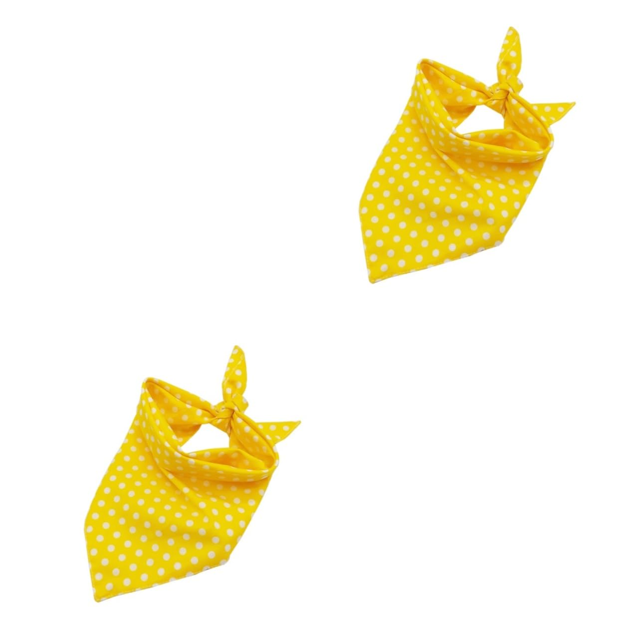 BESPORTBLE 2 Piezas Babero de Collar de Perro Collar de Bandana para Perro decoración del Collar del Animal doméstico Perro pañuelo Collar Perro pequeño Cachorro Collar de saliva para Perros