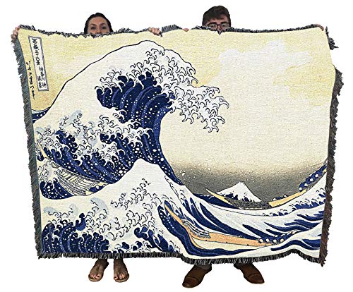 Great Wave of Kanagawa Blanket by Katsushika Hokusai