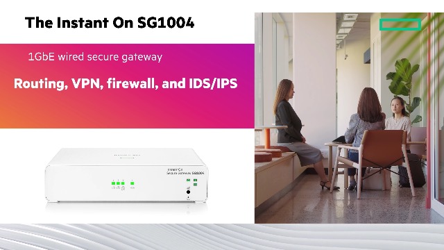 Amazon.com: HPE Networking Instant On Secure Gateway SG1004 4-Port