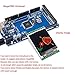 MakerFocus 1.44 TFT LCD Screen, 1.44 inches TFT LCD Module, 128x128 SPI, Picture Graphic Color Screen, 51 STM32 Ar duino Routines to Replace 5110 OLED 5V for Ar duino