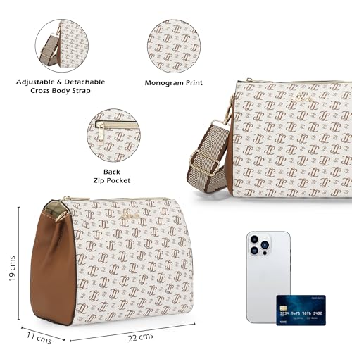Image of Lavie Women's Cetan Horizontal Sling Bag | Ladies Purse Handbag | Gift for Women