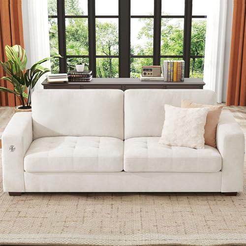Ihanherry 2-Seat Chenille Loveseat 1