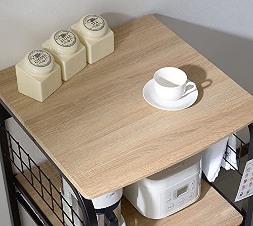 Amazon.co.jp: 大型レンジ対応 レンジ台 4段タイプ 50幅以上60幅以下