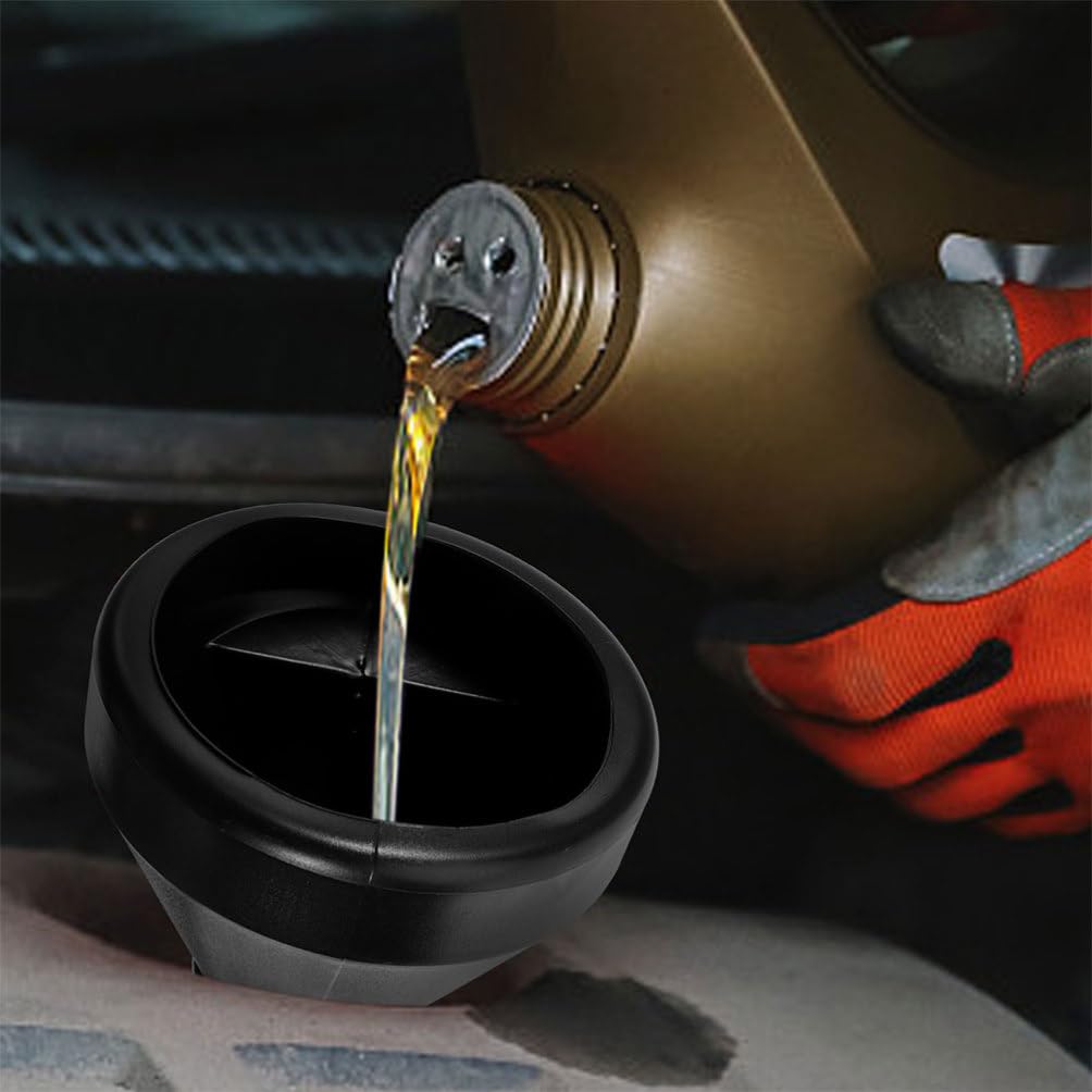 Gatuida 2piezas Embudo de Aceite de Boca Ancha con Filtro Integrado para Coches y Motocicletas Embudo Flexible para Repostar Aceite y Gasolina Rápidamente