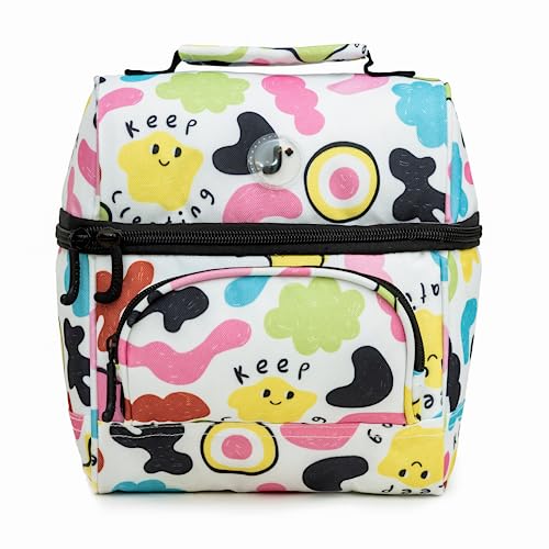 Image of J World Corey Kids Lunch Bag. Insulated Lunch-Box for Boys Girls, Kiddo