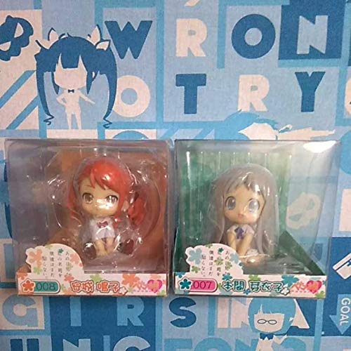 あの日見た花の名前を僕はまだ知らない　フィギュア　ぺたん娘　まとめ売り　あの花 Amazon.co.jp: あの日見た花の名前を僕はまだ知らない ぺたん娘 2個