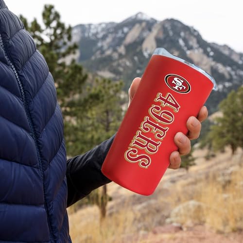 Image of Rico Industries NFL Football Soft Touch, Easy Grip Tumbler