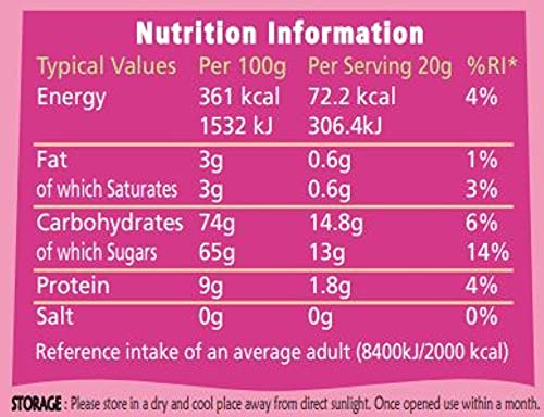 Royal Chai Premium Instant Tea, Sweetened Kashmiri Pink Chai 400G Tub #TOP4