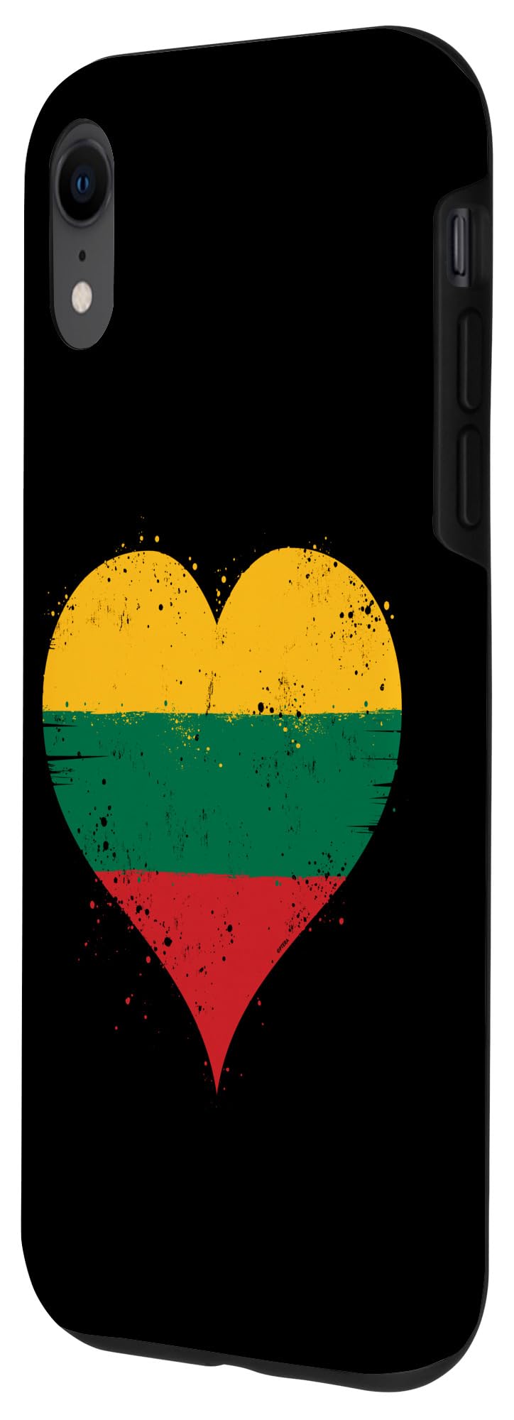 Cool Vintage Lithuania Flag for Proud Lithuanian Expat Pride Case for iPhone XR - Image 2