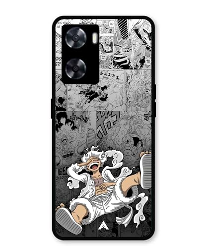 Image of Premium Anime 2 Case for Oppo A57 (Glossy Finish) Soft-Touch Metal TPU Back Cover, Shockproof, Designer, Aesthetic Mobile Phone Case