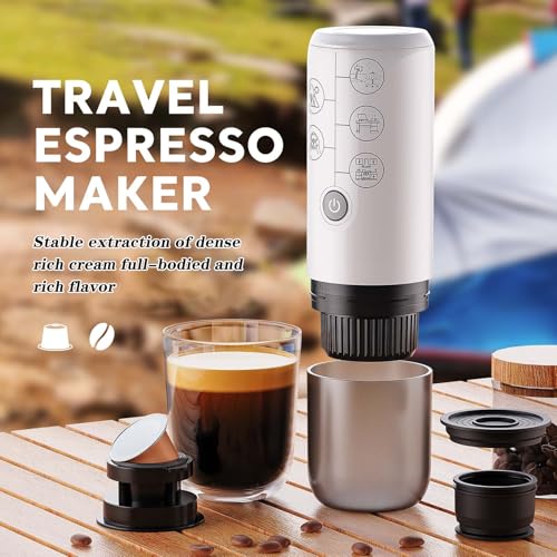 Cafetera Espresso Portátil con Presión 17 Bar 120 mL miniatura 2