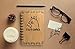 My Neighbor Totoro Vintage Wooden Cover Notebook by Guritta Journals Diary Sketchbook Study Spiral Writing Notebook Wonderful Creative Christmas Kids Gift with Cute Anime Pen Set Dark Wood Hardcover