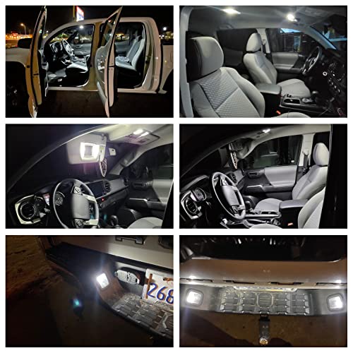 Kit de 15 LEDs blancos interiores para Nissan Titan 2004-2015 miniatura 4