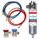 AIRSEPT Dual Recycle Guard - R134a (Includes Hoses, adaptors & couplers)