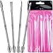 4 PCS Cuticle Pusher and Cutter Set, FANDAMEI Dead Skin Nail Cleaner Tools, Professional Stainless Steel Cuticle Remover, Durable Pedicure Manicure Tools