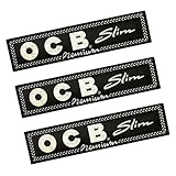 【巻きやすさNo1のシガレットペーパー】 OCB プレミアム キングサイズスリム シガレットペーパー3パックDM便