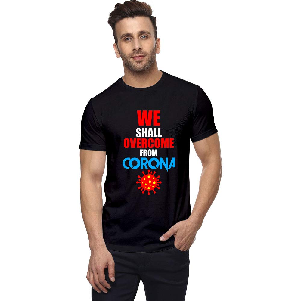 Moyouri ExclusiveCorona 100% Cotton Printed T-Shirt