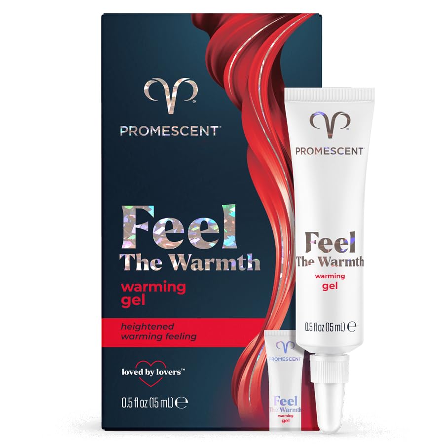 Promescent Warming Gel for Women, Personal Gel for Her, Intimate Lube, Non-Sticky Warming Lubricant, 75 Applications (15ml)