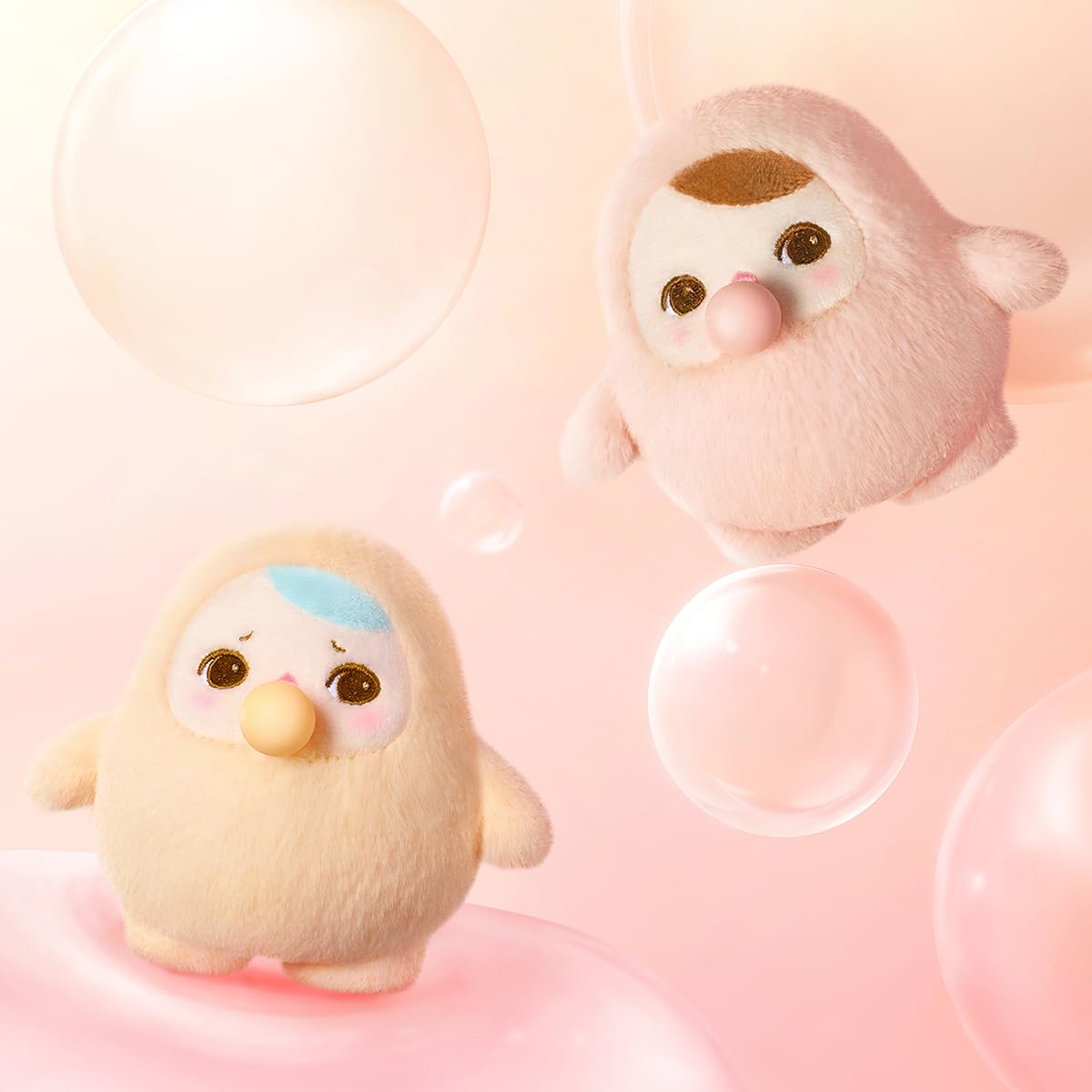 Amazon.co.jp: POP MART PUCKY BEANIE BUBBLE UP シリーズ ぬいぐるみ