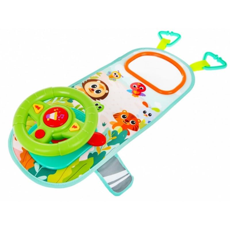 Ji and Ja Baby Car Steering Wheel with Lights Music Indicator and Horn Pretend to Drive Toy Playing at Car for Babies 12 Month and Above (B0DFHDC2HD) Amazon Price History, Amazon Price Tracker