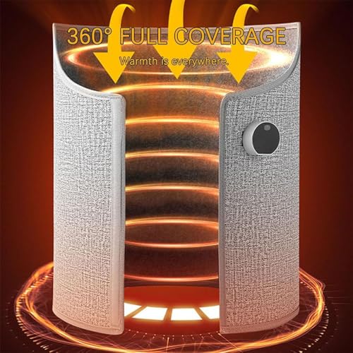 Calefactor Eléctrico Plegable con Manta Suave 220W 120V miniatura 2