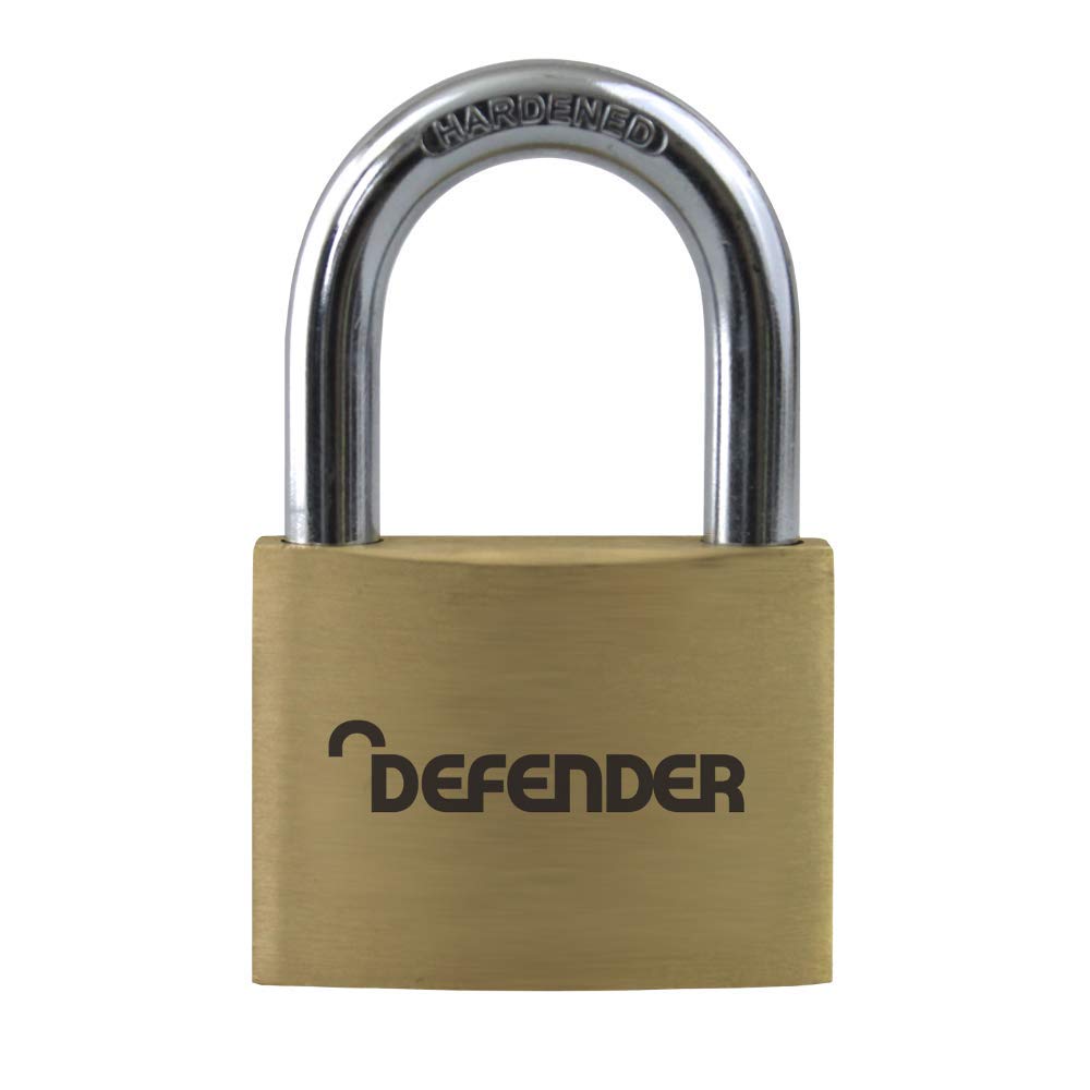 Defender Brass Padlock 40mm