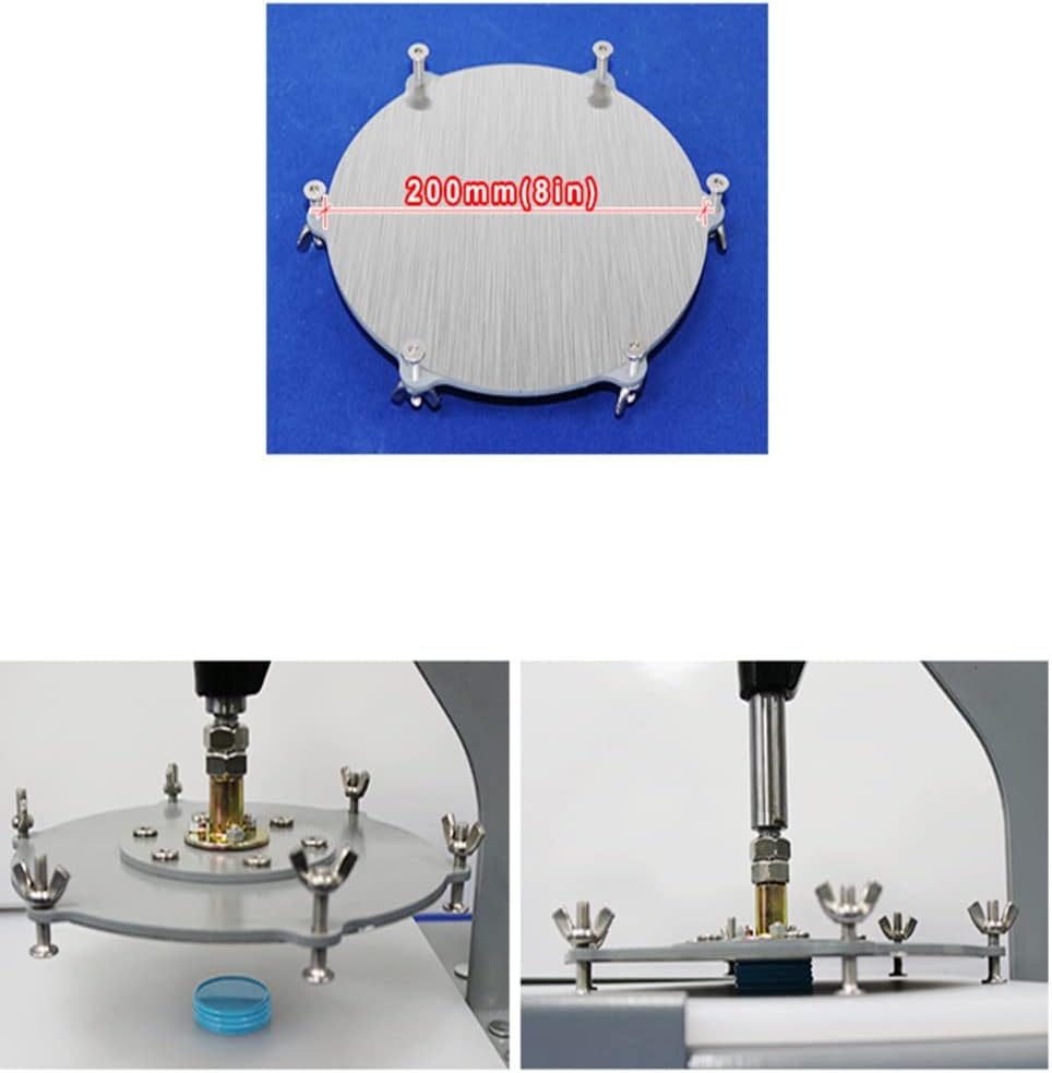 RKS200 Pizza Dough Press Machine 8in Manual Pizza Pastry Press Machine Stainless-Steel Household Pizza Press Machine