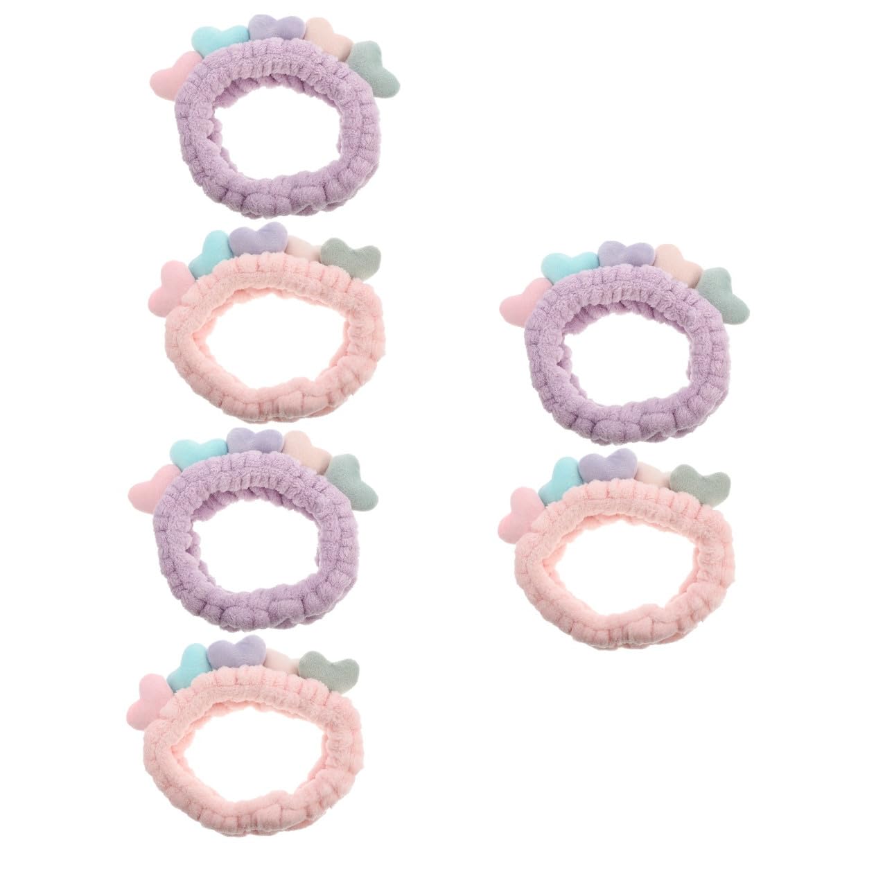 MAGICLULU 3 Juegos de Diademas de Maquillaje de Tela para La 2 Unidades X 3