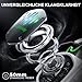 Wireless Gaming Headset für PS5, PS4, PC, Switch, Mobile,Mac, Laptop, 2.4GHz Faltbarer Gaming Bluetooth Headset mit Surround Sound, ENC Noise Cancelling Kopfhörer, LED Licht, 50 Stunden Akkulaufzeit