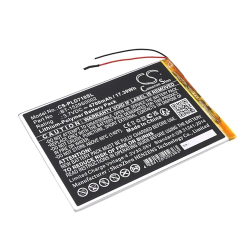 Cameron Sino Batterie de rechange pour Polaroid MID1047, MID1048, MID4710PJ, MIDK147, MIDS145PWE,...