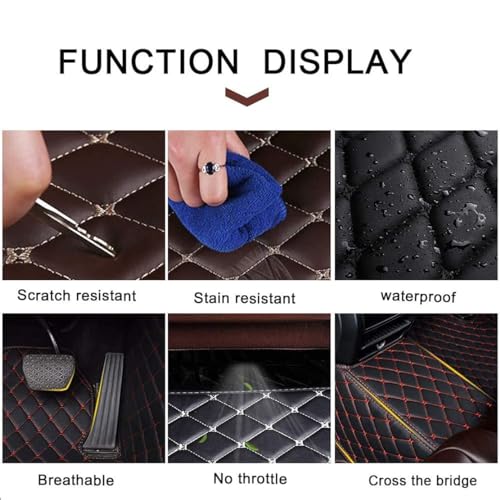 Tapis de sol voiture pour VW Multivan T7 Long protège sol cuir RHD - 4