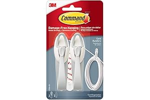 4-Pack Command Cord Bundlers: Keep Your Cords Organized & Tidy