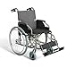Trendmobil Rollstuhl TMB Faltrollstuhl inkl. Trommelbremse Reiserollstuhl mit Steckachsensystem Sitzbreite 48 cm