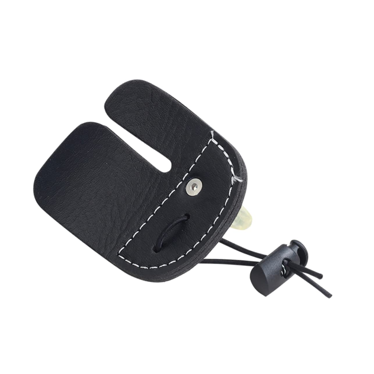 KICHOUSE Leather Finger Tab Bowstring Finger Saver Accessories Outdoor Protector Comfort Fit