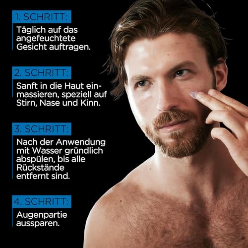L'Oréal Men Expert Gesichtspeeling gegen unreine Haut für Männer, Face Scrub gegen Mitesser und Pickel Unreinheiten… – Ansicht 5