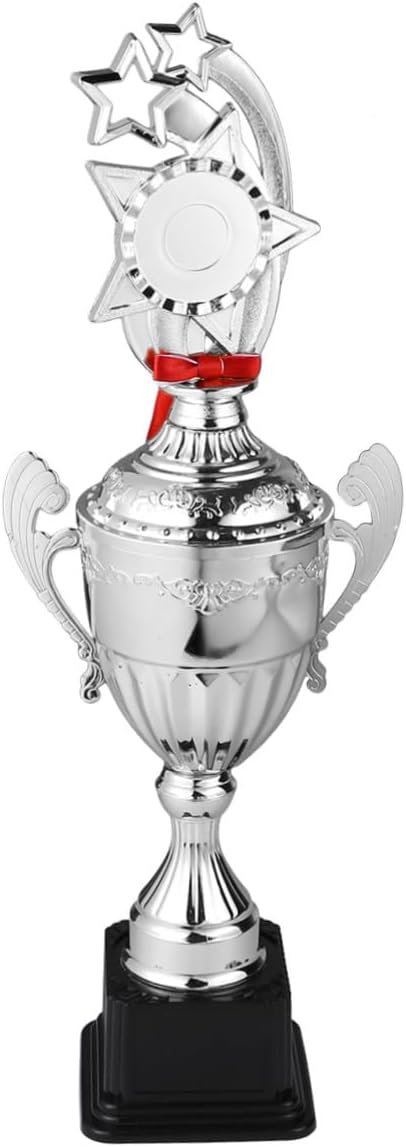 Yardwe 1pc Metal Star Trophy Winner Star Trophy Appreciation Award Gold Star Trophy Winner Award Trophy