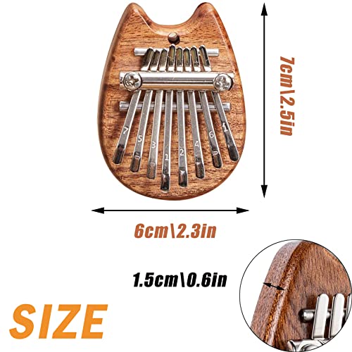 Piano À Pouce De Poche Bois Massif Piano À Pouce 8 Touches Mini Piano À Doigts Mini Kalimba 8 Touches Piano À Pouce… - Les Beatles, Paul McCartney, John Lennon, RIngo Starr, George Harrison Piano À Pouce De Poche Bois Massif Piano À Pouce 8 Touches Mini Piano À Doigts Mini Kalimba 8 Touches Piano À Pouce… – Image 3