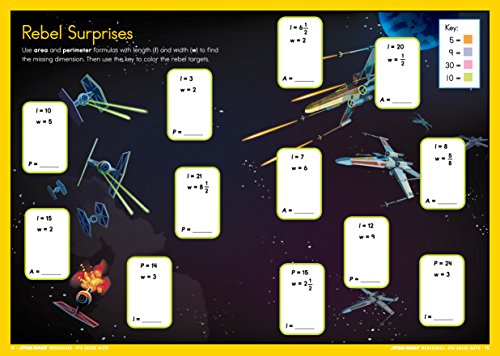 Star Wars Workbook: 4th Grade Math (Star Wars Workbooks) - Image 6