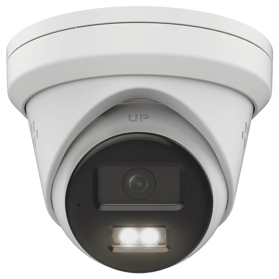 Hilook Set di telecamere di sorveglianza 4K per esterni, 4 x 8MP/4K PoE Dom Outdoor Camera | Visione notturna Smart Hybrid Light | Rilevamento di oggetti e persone | 8CH NVR 24/7 | HDD da 2TB