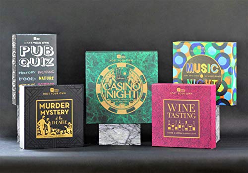 Talking Tables HOST-MYSTERY Reusable Murder Mystery Dinner Party Game Kit 1920S Theatre Themed Host Your Own Games Night At Halloween 3 Alternative Endings Christmas Gift thumb #9