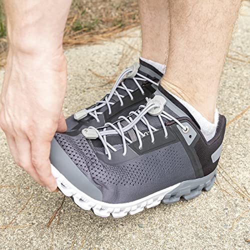 Image of Lock Laces - Elastic No Tie Shoelaces 1 Size Fits All for Kids Adults Tieless Shoe Laces Tennis Shoes Sneakers