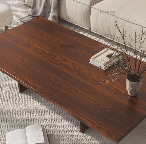 Image of WISDOM Wood Grain Contact Paper Peel and Stick Wallpaper Removable Wall Paper Decorative Cabinet 24x120 Inch,Caramel Wooden